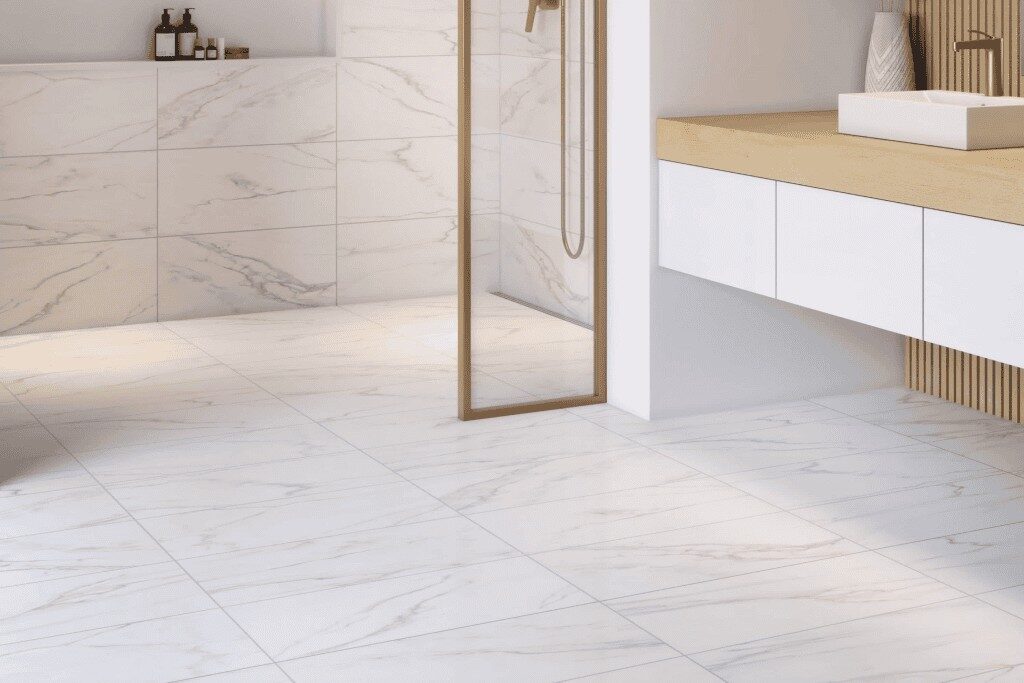 Tile flooring at Floorscapes